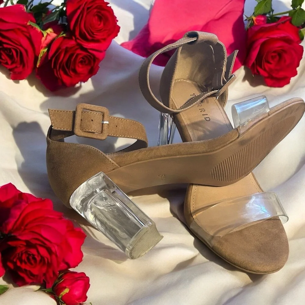 Torrid clear heels 👠
